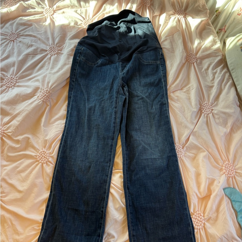 J. Crew Women's Dark Blue Flare Jeans